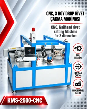 3 Kafalı Drop Çakma Makinası - Kılıçoğlu Makina