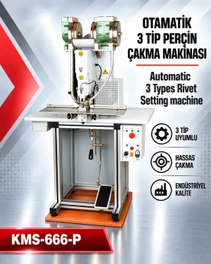 Tam Otomatik 3 Tip Perçin Çakma Makinesi - Kılıçoğlu Makina